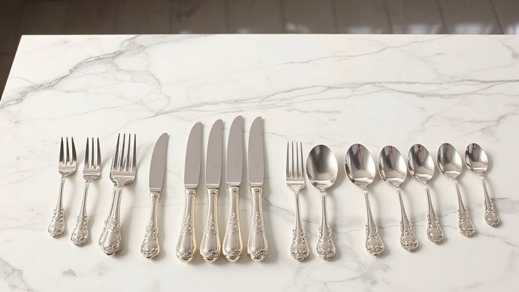 top 15 luxury flatware sets