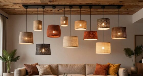 top boho drum lights