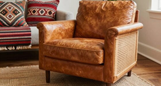 top boho leather accent chairs