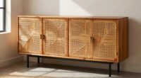 top boho rattan sideboards