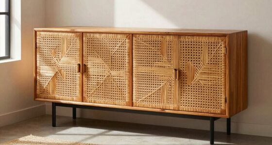 top boho rattan sideboards