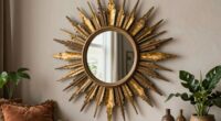top boho sunburst mirrors