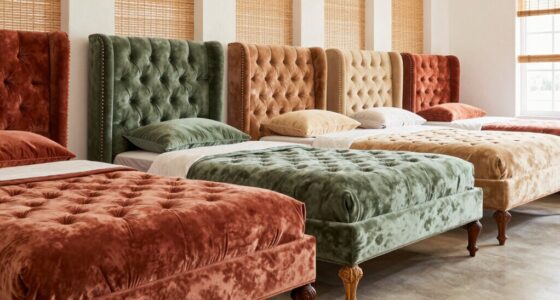 top boho tufted bed frames