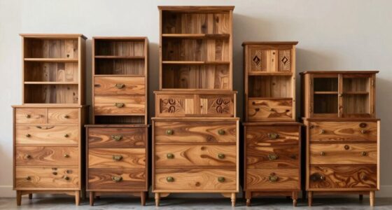 top boho wooden dressers