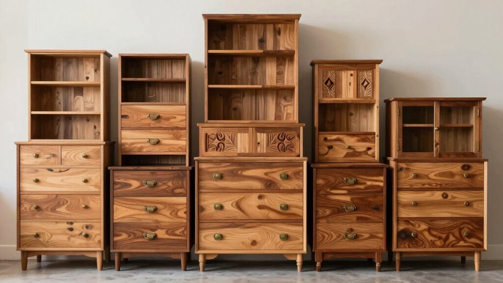 top boho wooden dressers