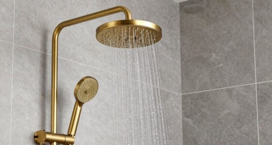 top brass shower system list