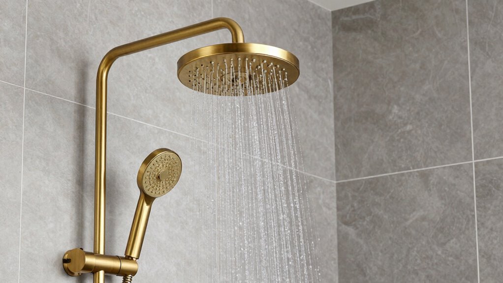 top brass shower system list
