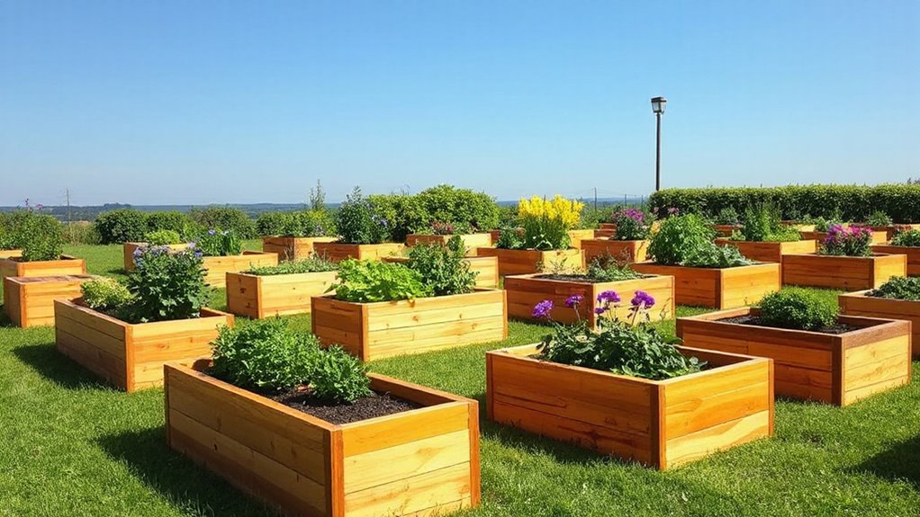 top cedar garden beds