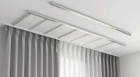 top ceiling curtain track systems