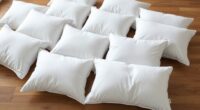 top down feather pillow sets