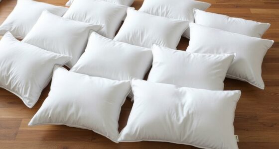 top down feather pillow sets