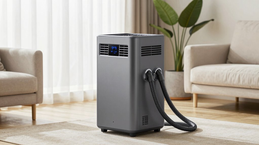 top dual hose portable acs