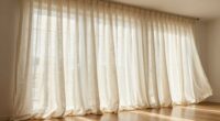 top extra long linen curtains