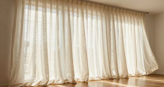 top extra long linen curtains