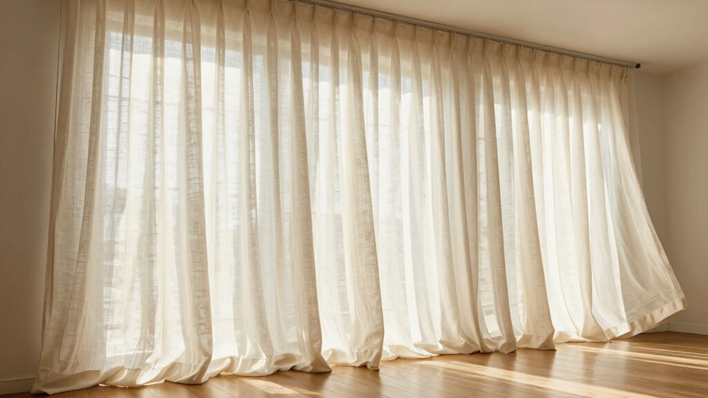 top extra long linen curtains