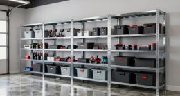 top heavy duty garage shelves