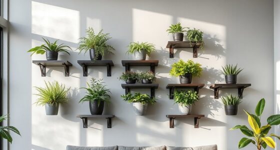 top heavy duty plant shelves
