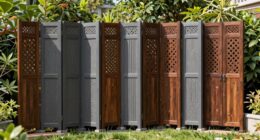top heavy duty privacy panels