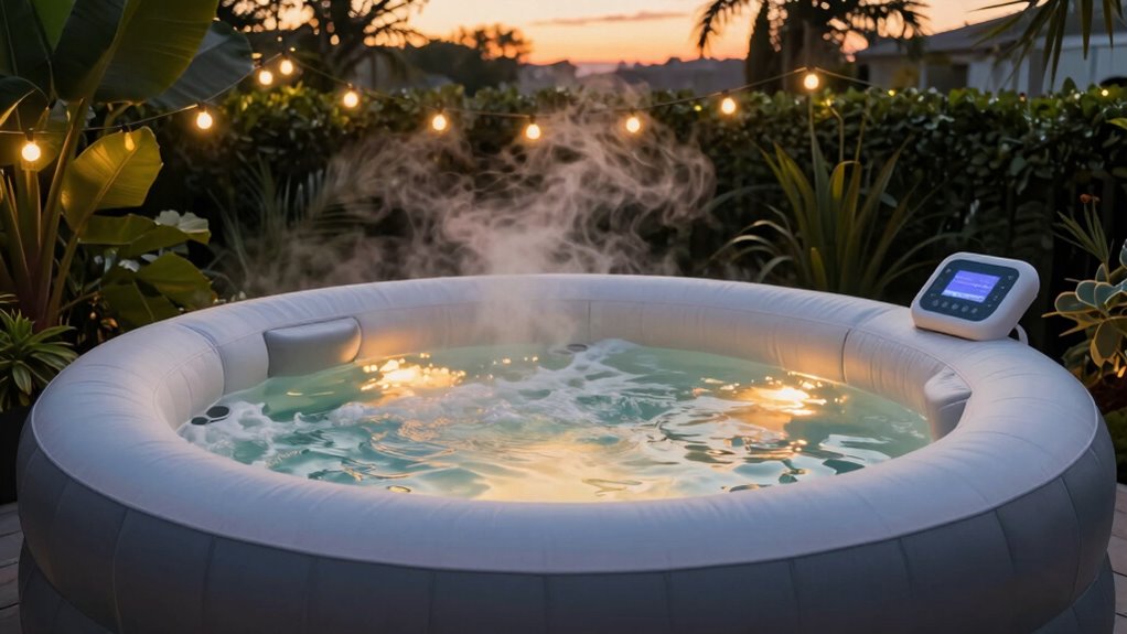 top inflatable hot tubs