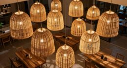 top large rattan pendant options