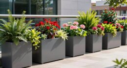 top large self watering planters