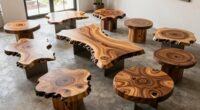 top live edge coffee tables
