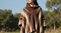 top luxury alpaca poncho