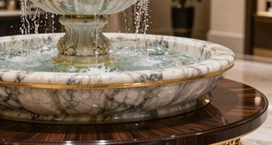 top luxury tabletop water fountains
