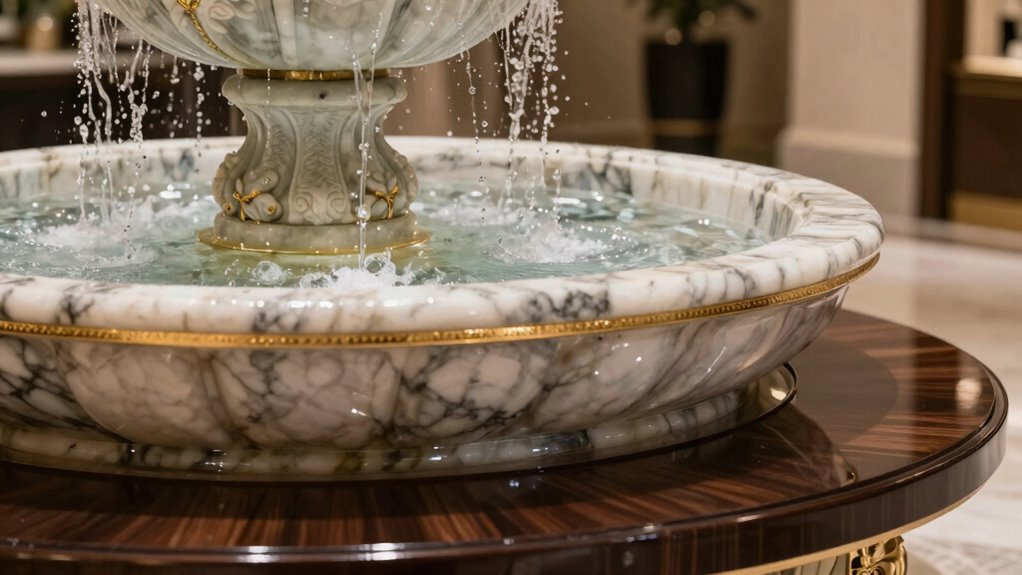top luxury tabletop water fountains