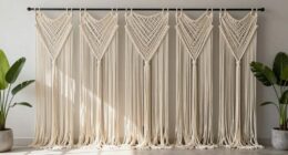top macrame curtain dividers