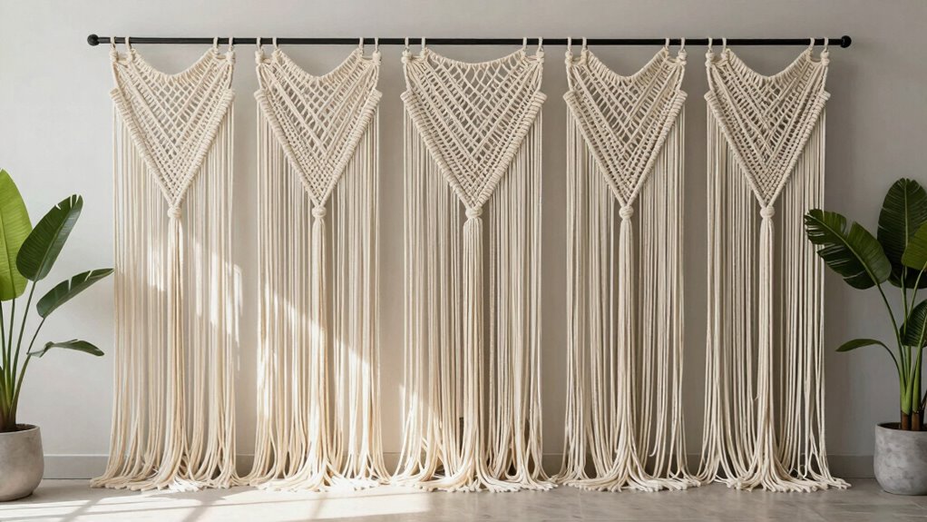 top macrame curtain dividers