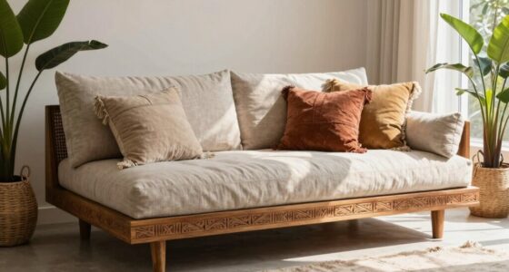 top modern boho futon sofas