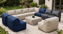 top outdoor sectional cover sets