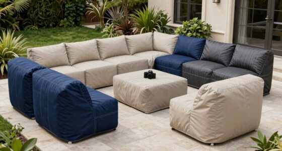 top outdoor sectional cover sets