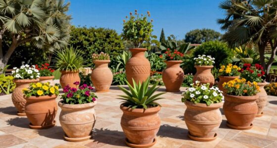 top oversized terracotta planters
