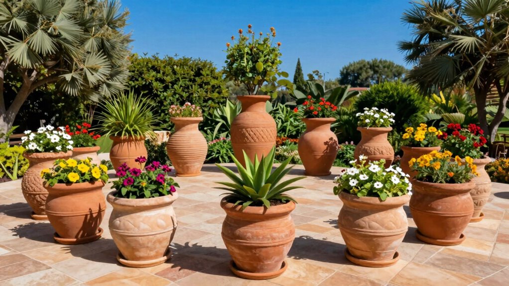 top oversized terracotta planters