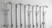 top rain shower panel towers