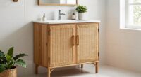 top rattan bathroom cabinets
