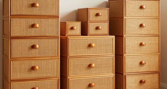 top rattan dresser chests