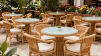 top rattan patio sets