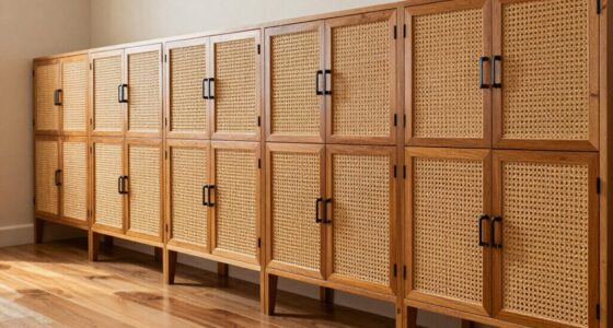 top rattan shoe cabinets