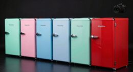 top retro mini fridges