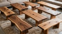 top rustic wooden coffee tables
