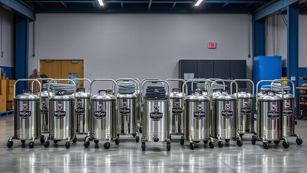 top stainless shop vacuums