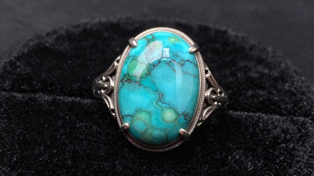 top sterling silver turquoise rings