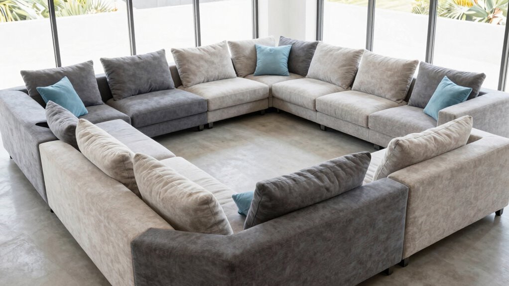top washable sectional sofas