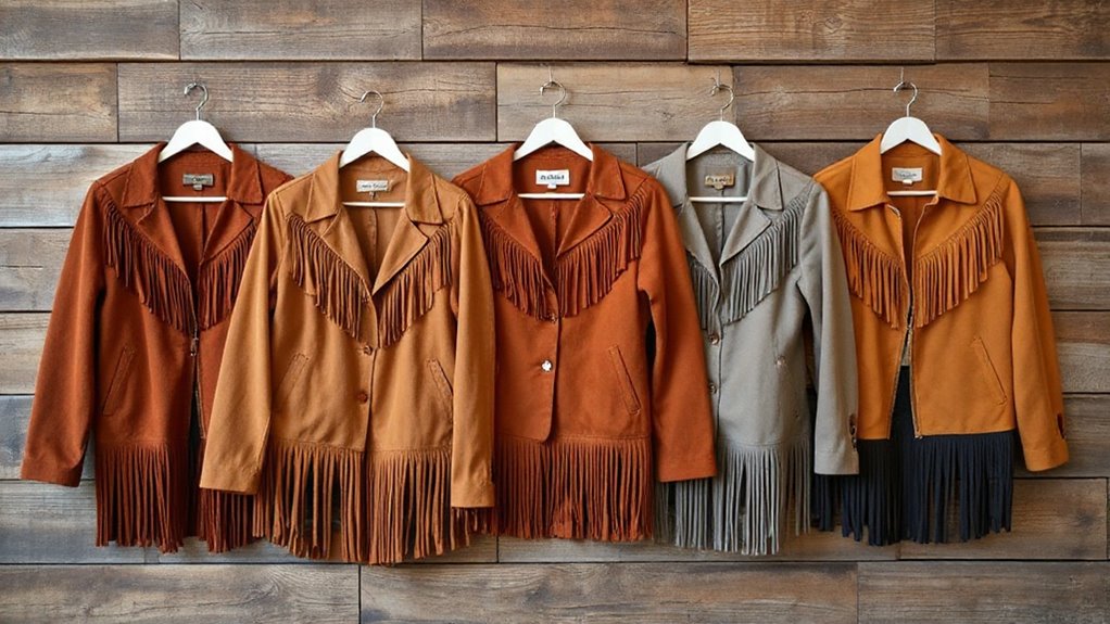 top women s fringe suede jackets