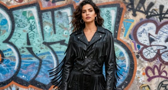 top women s leather fringe jackets