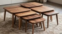 top wood nesting tables