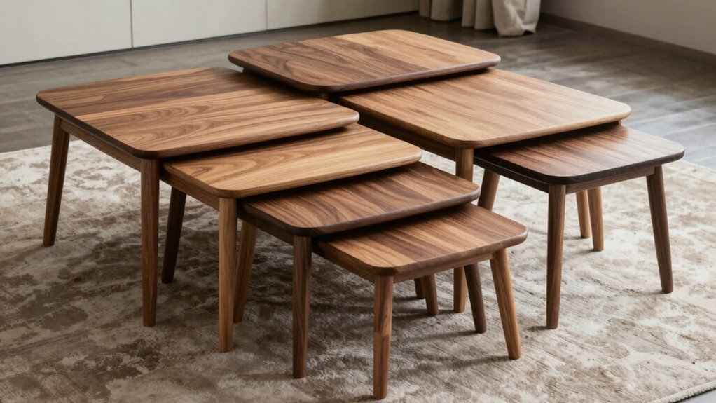 top wood nesting tables